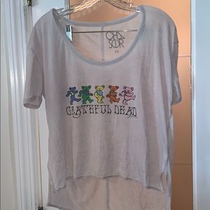 Chaser Grateful Dead Burnout Short Sleeve Tee